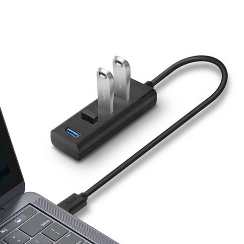 업그레이드된 연결성: USB3.0 충전 4포트 무전원 멀티허브