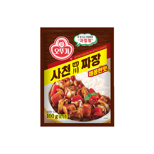 오뚜기 사천짜장 100g 짜장가루 분말, 1개