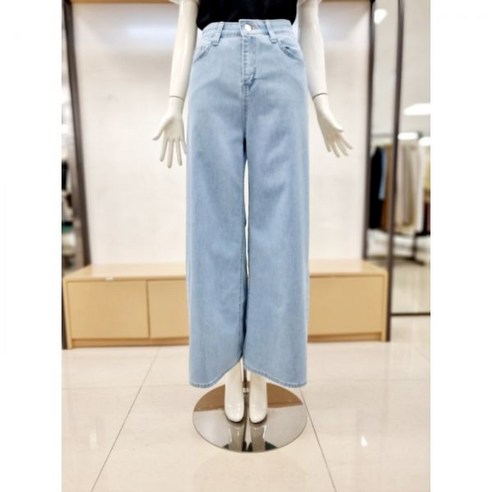 [올리브데 올리브] 히든밴딩 와이드 데님 팬츠 YJ4M-L524 (2color) 백화점 아울렛 (3744993)