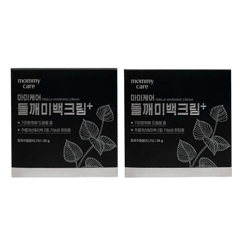 마미레시피 들깨 기미 크림, 2개, 50g