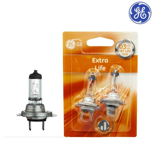 포터2 20년형 전조등 H7 GE 롱라이프 할로겐 [E1인증] – 1개 포터2전조등