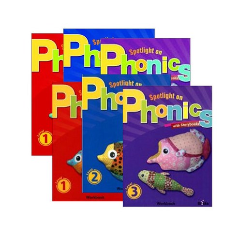 (브릭스) Spotlight on Phonics With Storybooks Level 1 2 3, 세트 1 (SB+WB)