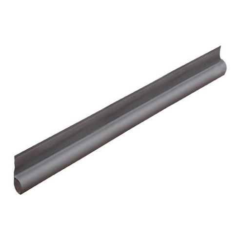 도어 드래프트 스토퍼 스윕 도어 드래프트 소음 차단기 내후성 도어 하단 씰 스트립 1.18 "x 37.8", 회색, 38 인치, Pu