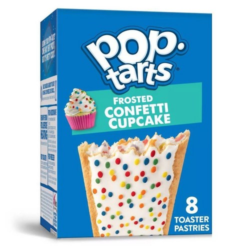 켈로그 팝 타르트 토스터 패이스트리, 400g, 콘페티 컵케이크 (Confetti Cupcake)