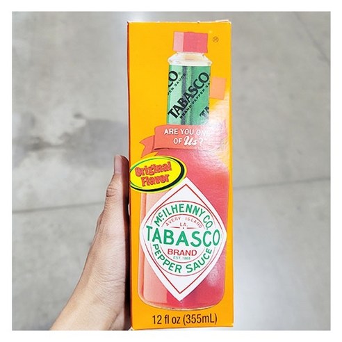 타바스코 TABASCO 핫소스 355ML, 단품, 단품