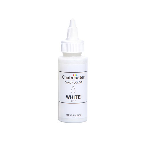 셰프마스터 캔디컬러 지용성 식용색소 2oz 화이트 4217, 57g, 1개