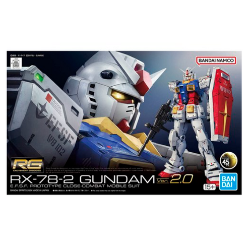 RG 퍼스트 건담 Ver. 2.0 1/144: 조립의 즐거움과 세밀함을 만나다