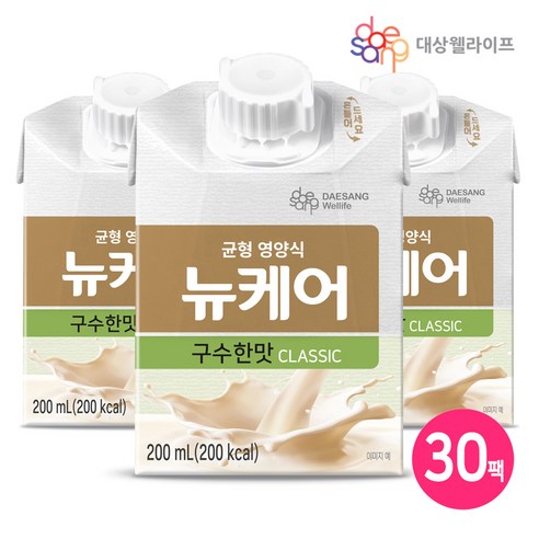 뉴케어 구수한맛 classic 200ml 30팩 클래식, 30개