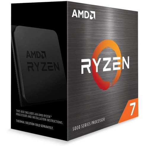 AMD Ryzen 7 5800X 쿨러가없는 3.8GHz 8 코어 / 16 스레드 36MB 105W [국내] 100-100000063wof, 상품명참조