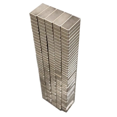 [제이스마그네트] 15x6.5x3T 초강력 블럭 사각 네모 자석, 100p세트 15x6.5x3T