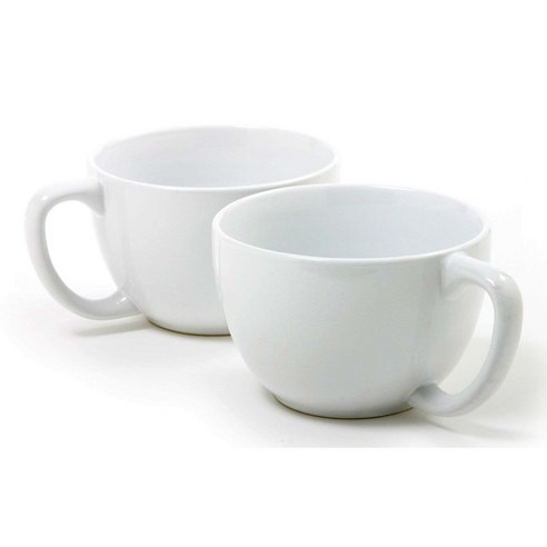 노르프로 마이 페이보릿 머그컵 473.2ml, White, 2개입