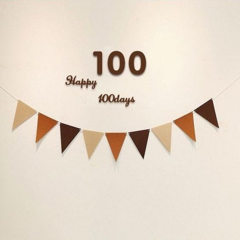 투니스 100일 사진 벽장식 풍선 심플 세트, 1개, 01