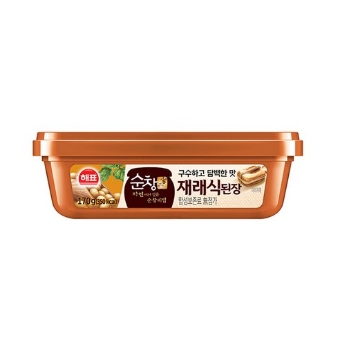 해표 순창궁 재래식 된장, 170g, 1개