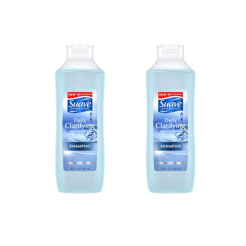 Suave 데일리 클래리파잉 샴푸, 887ml, 2개