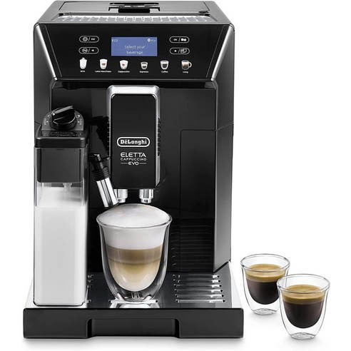 De&#39 Longhi Eletta 우유 시스템이 있는 전자동 커피 머신, 01 하나의