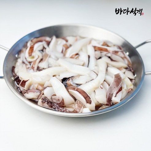 바다식객 오징어슬라이스 (냉동) 1kg, 2개