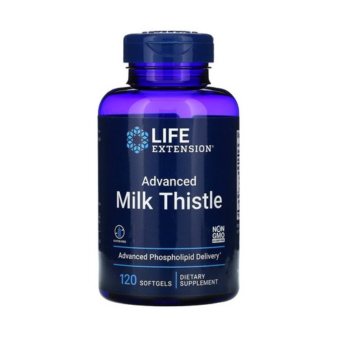 라이프익스텐션 어드밴스드 밀크 씨슬 시슬 티슬 Milk Thistle 760mg, 1개