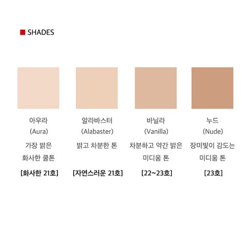 섬세한 광채로 완성하는 미래 피부, 샹테카이 퓨처 스킨 쿠션 아우라