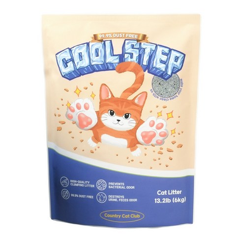 캣토리 고양이 모래 무향, 6kg, 1개