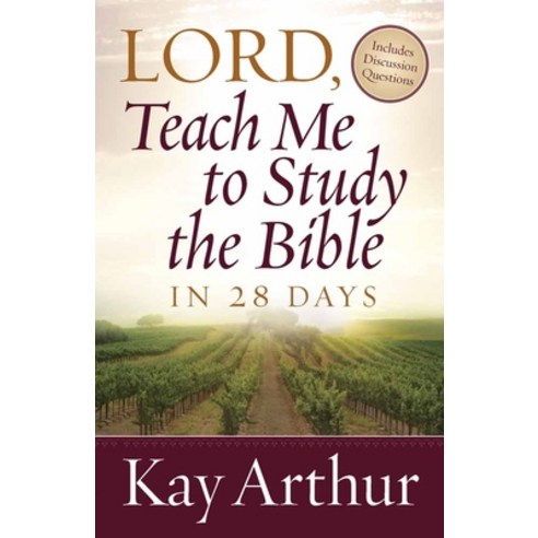 (영문도서) Lord Teach Me to Study the Bible in 28 Days Hardcover, Harvest House Publishers, English, 9780736923835