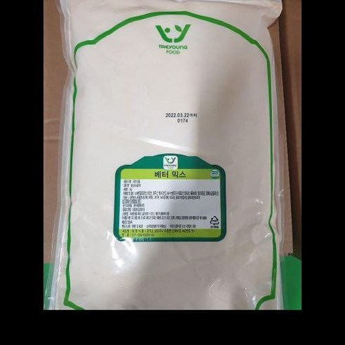 베터믹스 태영식품 2KG 밀가루 - 빵 믹스/가루 | 쿠팡