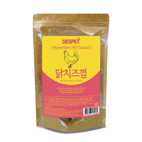 베스펫 프리미엄 수제간식 200g, 닭치즈껌, 1개