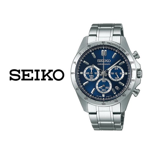세이코 SEIKO 스피릿 남자 크로노그래프 메탈 패션 손목시계 SBTR011