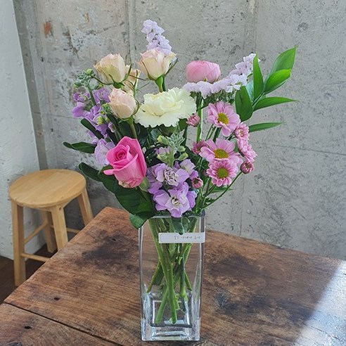 꽃정기배송 생화꽃택배 1회체험꽃가능 화훼농가 꽃경매출고 꽃다발 꽃은 언제나 옳다., 10회