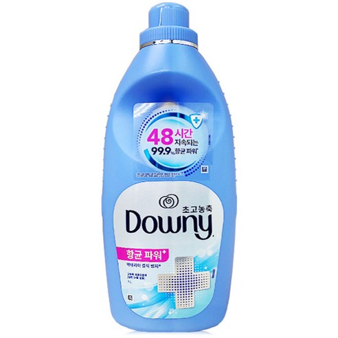 다우니 엑스퍼트 항균 파워 플러스 섬유유연제 본품, 1L, 3개
