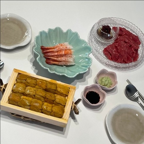 밥상에 감동을 더하다 북해도 훗카이도 바훈우니