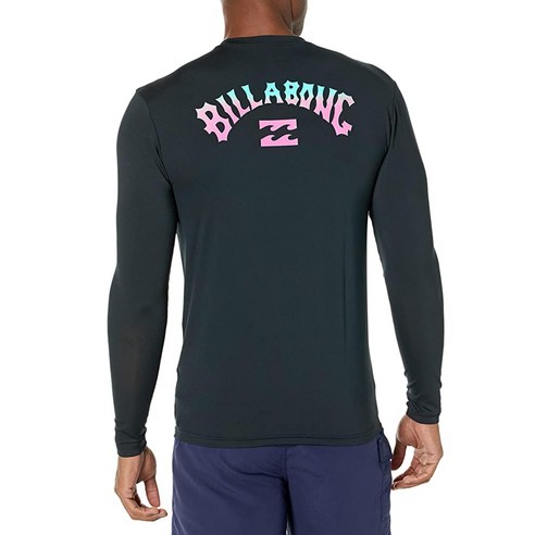 인텍스 익스커전 프로 카약 래쉬가드 세트 빌라봉 Billabong 남성용 표준 클래식 긴소매 루즈핏 래쉬가드 정품보장, Large, Black Art Wave