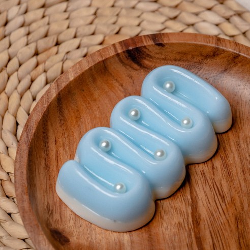 [이거쩌거] 디저트 쫀득말랑이 스트레스해소, 1개, 50g, 크림블루