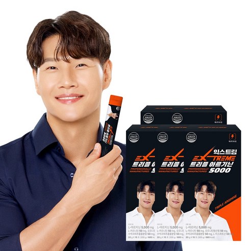 익스트림 트리플 아르기닌 5000 15포, 5개, 300g