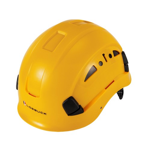 경량 안전모 헬맷 충돌 방지 눈 머리 보호 작업 현장, 1개, 노란색 안전모