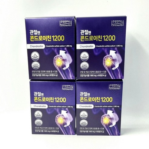 관절엔 콘드로이친 1200 900mg x 60정/ 3박스, 60정, 3개