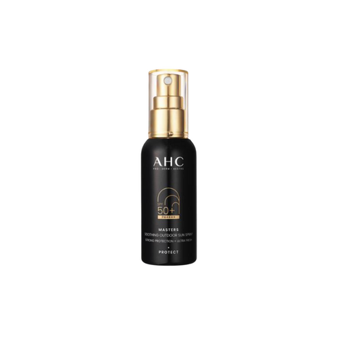 AHC 마스터즈 수딩 아웃도어 선스프레이 SPF50+ PA++++, 4개, 55ml