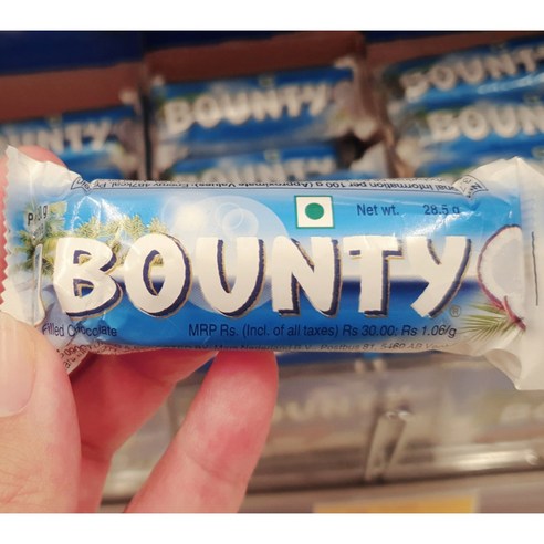 초코릿  Bounty 바운티 코코넛 초콜릿 바 57g (5일내배송), 57g(1개), 바운티바