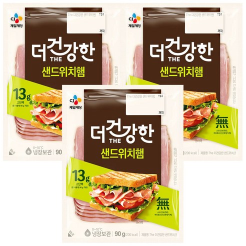 CJ The더건강한 샌드위치햄 90g