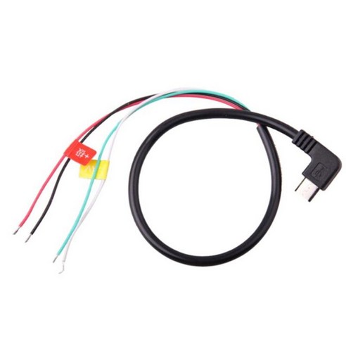 SJ4000/SJ4000+/SJ4000 와이파이 액션 카메라용 USB 마이크로-AV 출력 케이블, 10Cm, 블랙, 플라스틱 구리
