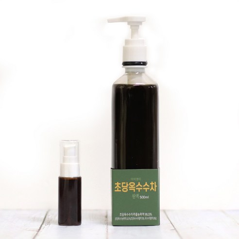 아이앤티 초당옥수수차 원액 500ml 국산 대용량 진액 농축액, 1개, 1개입