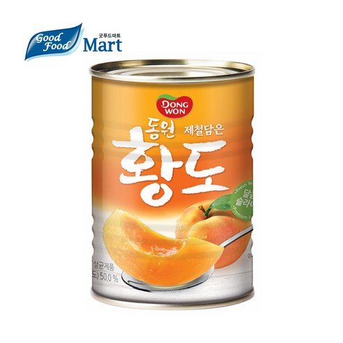 동원 황도 슬라이스400g 24캔, 400g, 24개