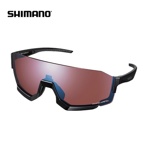 시마노 에어로라이트 HC 스포츠 선글라스 자전거 고글 나눅스정품, 블랙