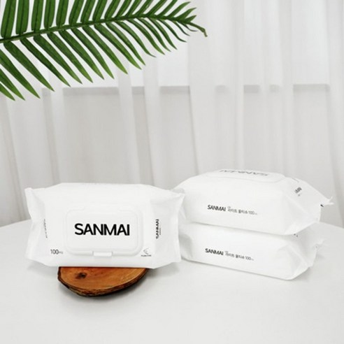 시치미쓱 대용량 물티슈 40gsm 라이트 캡형 100매 x 20팩, 단일상품/단일상품