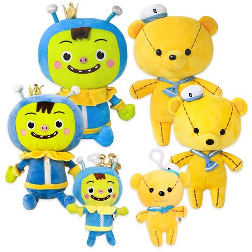 기프트앤돌 우당탕탕 아이쿠 비비 캐릭터인형, 비비 30cm