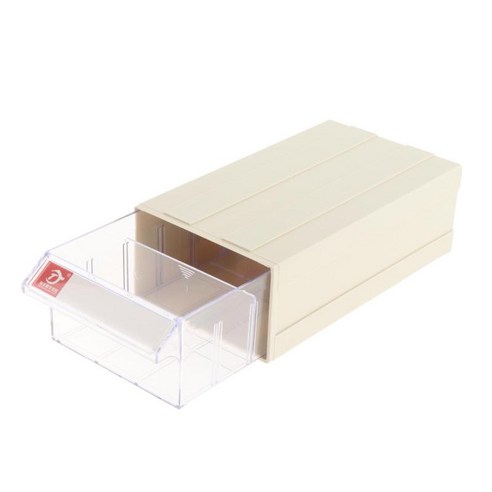 모듈식 서랍 주최자 샤프트 본체 키 캡 구성 요소 이동식 디바이더, 흰색 240x130x78mm, 중간, 아크릴