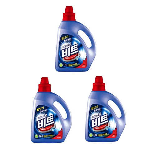 비트 진드기 액상세제 일반용 본품, 3L, 3개