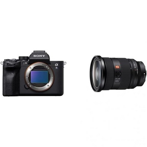 소니 알파 7S III 풀프레임 미러리스 카메라 with Sony - FE 16-35mm F2.8 GM 광각 줌 렌즈(SEL1635GM) 블랙, w/ 24 - 70GM2