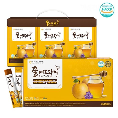 더존건강 꿀배도라지 콜라겐 스틱 젤리형, 26개
