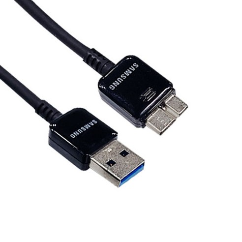 삼성 USB 3.0 A타입 케이블 Micro B 1.5m 블랙, 1개