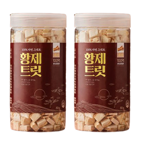 황제트릿 반려동물 동결건조 간식, 1개, 110g, 유산균 닭가슴살